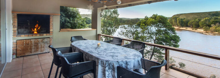 Holiday home with braai area